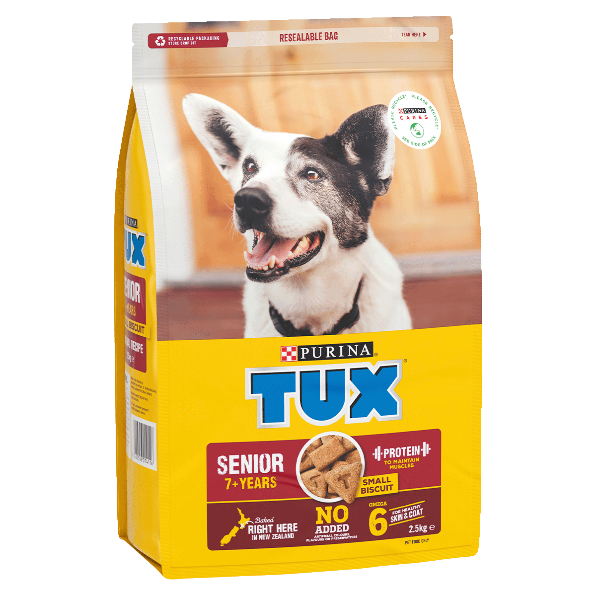TUX Senior 7+ Small Biscuit Dry Dog Food | Purina New Zealand
